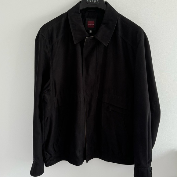 Massimo Men’s Demi Saison Lightweight Fall/Spring Black Jacket - Picture 9 of 16
